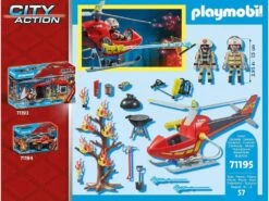 Playmobil Helicóptero De Bomberos 71195 -Playmobil Ventas 1999964613g05