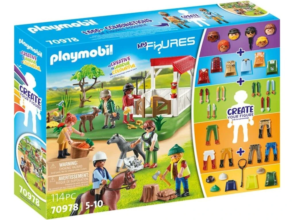 Playmobil My Figures Rancho De Caballo 70978 3 Playmobil My Figures Rancho De Caballo 70978