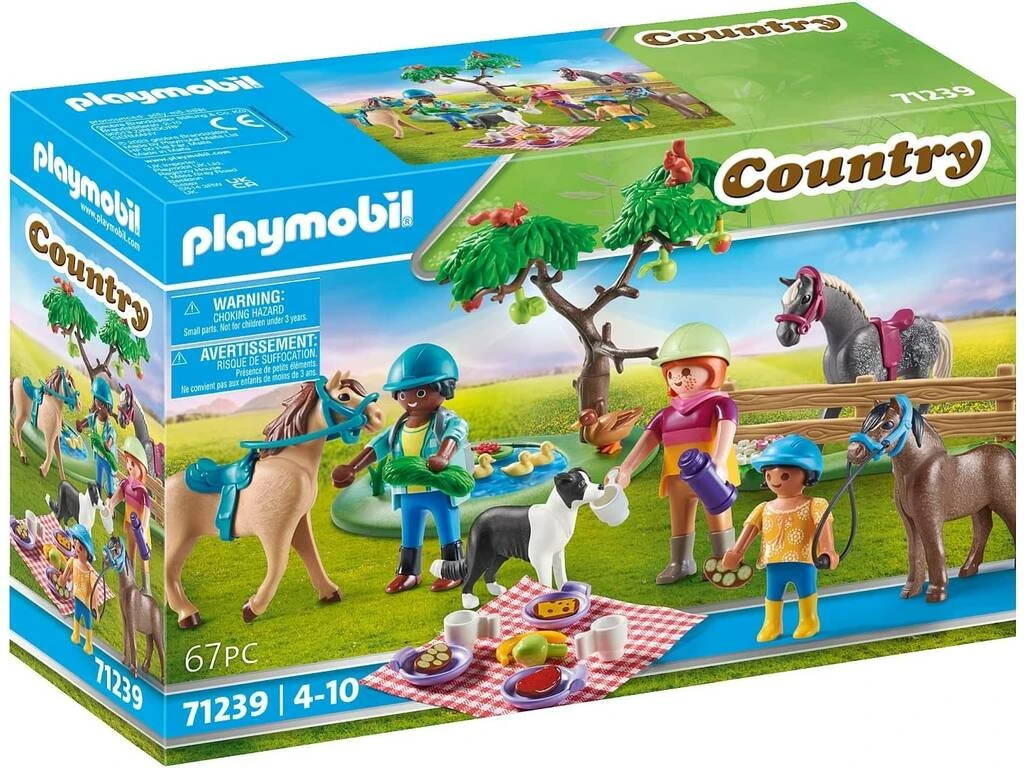 Playmobil Country Excursion De Picnic Con Caballos 71239 3 Playmobil Country Excursion De Picnic Con Caballos 71239