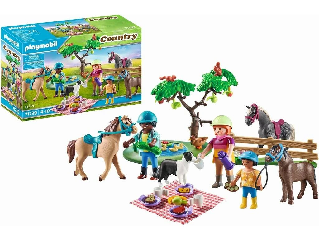 Playmobil Country Excursion De Picnic Con Caballos 71239 4 Playmobil Country Excursion De Picnic Con Caballos 71239 - Imagen 2