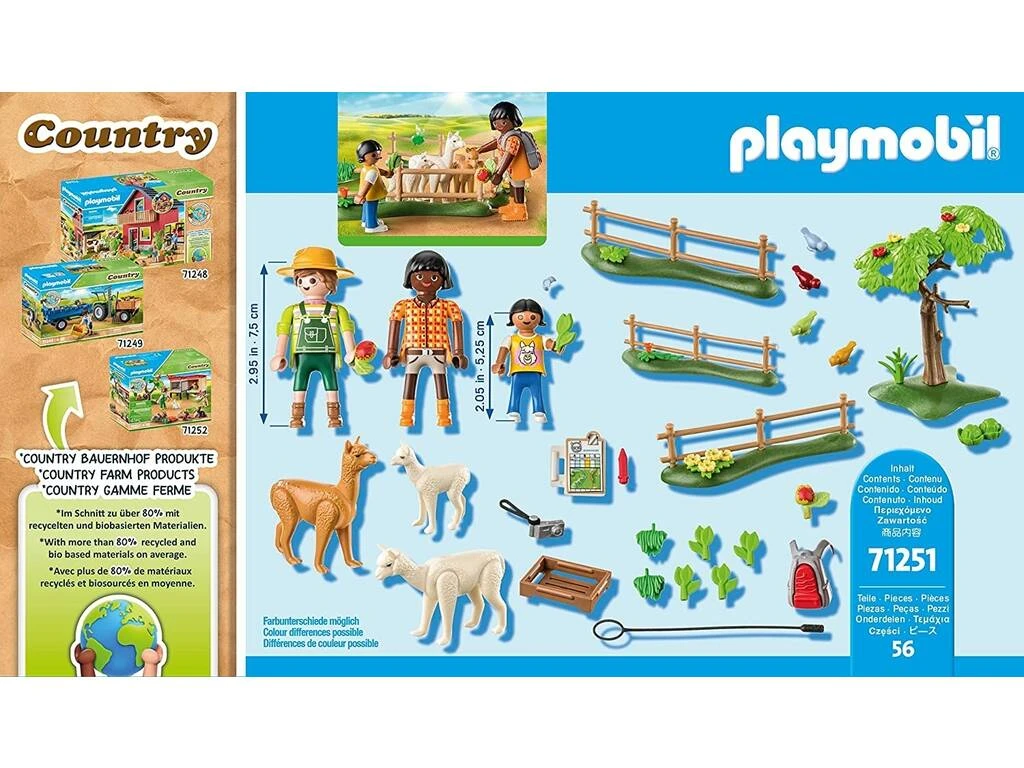 Playmobil Country Paseo Con Alpaca 71251 4 Playmobil Country Paseo Con Alpaca 71251 - Imagen 2