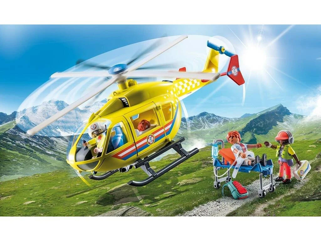 Playmobil City Life Helicoptero De Rescate 71203 5 Playmobil City Life Helicoptero De Rescate 71203 - Imagen 3