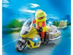 Playmobil City Life Moto De Emergencias Con Luz Intermitente 71205 -Playmobil Ventas 1999968566g01