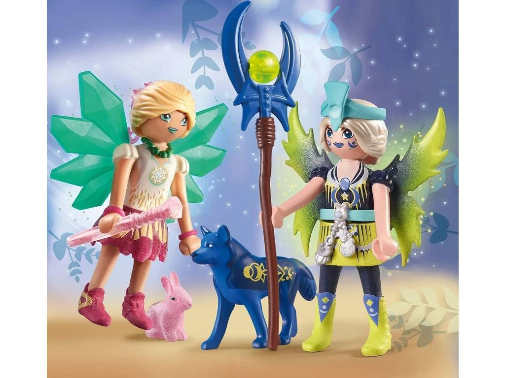 Playmobil Adventures Of Ayuma Cristal Y Moon Fairy Con Animales Del Alma 71236 5 Playmobil Adventures Of Ayuma Cristal Y Moon Fairy Con Animales Del Alma 71236 - Imagen 3