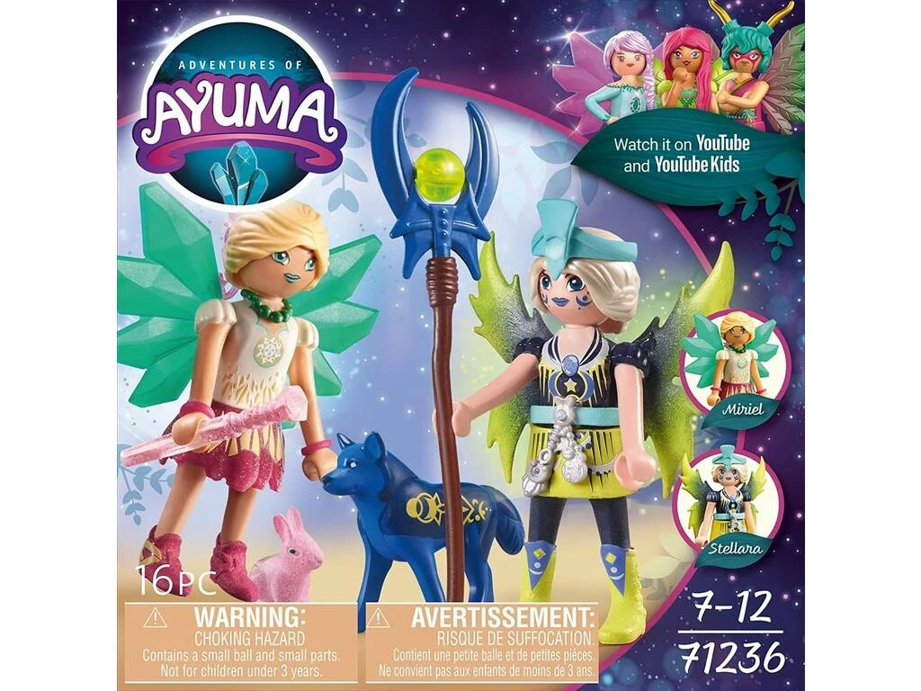 Playmobil Adventures Of Ayuma Cristal Y Moon Fairy Con Animales Del Alma 71236 6 Playmobil Adventures Of Ayuma Cristal Y Moon Fairy Con Animales Del Alma 71236 - Imagen 4