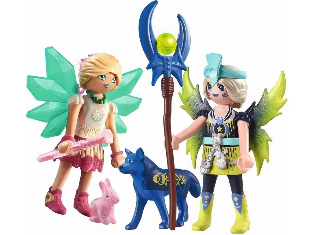 Playmobil Adventures Of Ayuma Cristal Y Moon Fairy Con Animales Del Alma 71236 8 Playmobil Adventures Of Ayuma Cristal Y Moon Fairy Con Animales Del Alma 71236 - Imagen 6