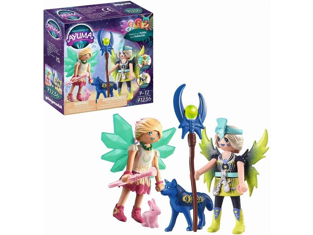 Playmobil Adventures Of Ayuma Cristal Y Moon Fairy Con Animales Del Alma 71236 9 Playmobil Adventures Of Ayuma Cristal Y Moon Fairy Con Animales Del Alma 71236 - Imagen 7