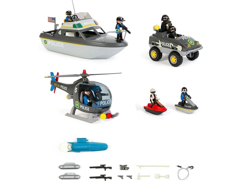 Playmobil Mega Set Fuerzas Especiales 9043 8 Playmobil Mega Set Fuerzas Especiales 9043 - Imagen 6
