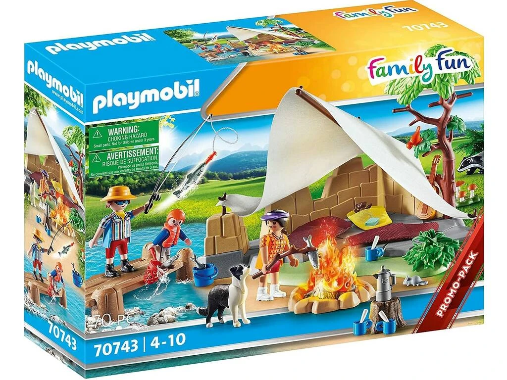 Playmobil Family Fun Familia De Acampada 70743 3 Playmobil Family Fun Familia De Acampada 70743