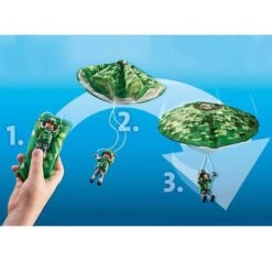 Playmobil - Helicóptero De Policía: Persecución En Paracaídas - 70569 -Playmobil Ventas medias 1051