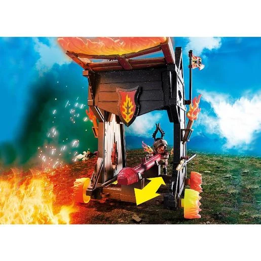 Playmobil - Ariete De Fuego De Los Bandidos De Burnham - 70393 5 Playmobil - Ariete De Fuego De Los Bandidos De Burnham - 70393 - Imagen 3