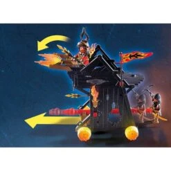 Playmobil - Ariete De Fuego De Los Bandidos De Burnham - 70393 11 Playmobil - Ariete De Fuego De Los Bandidos De Burnham - 70393 -Playmobil Ventas medias 1114