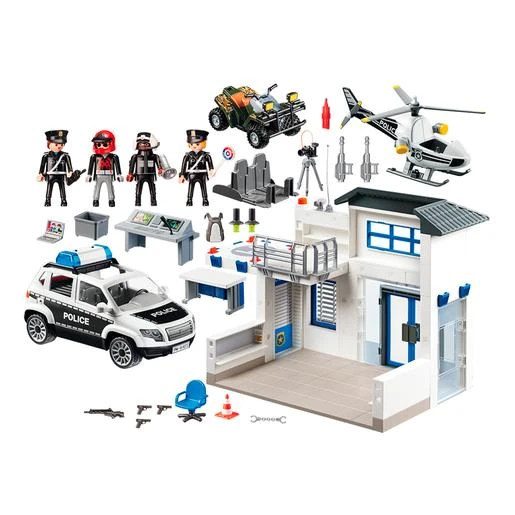 Playmobil - Mega Set De Policía - 9372 5 Playmobil - Mega Set De Policía - 9372 - Imagen 3
