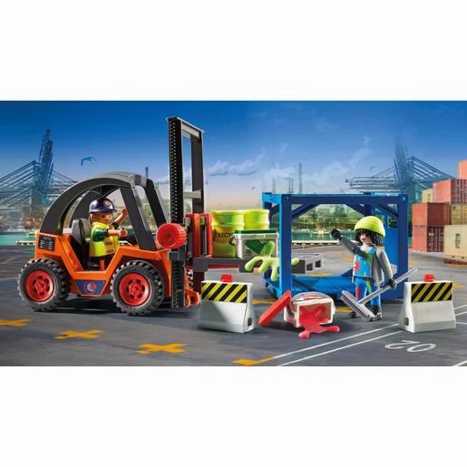 Playmobil - Carretilla Elevadora Con Carga 70772 4 Playmobil - Carretilla Elevadora Con Carga 70772 - Imagen 2
