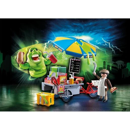 Playmobil - Ghostbusters Slimer Stand Hot Dog - 9222 5 Playmobil - Ghostbusters Slimer Stand Hot Dog - 9222 - Imagen 3
