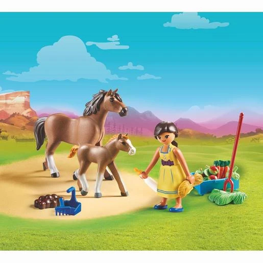 Playmobil - Pru Con Caballo Y Potro 4 Playmobil - Pru Con Caballo Y Potro - Imagen 2