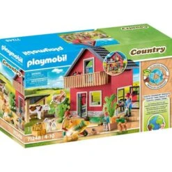 Playmobil - Casa De Campo Y Animales De Granja Playmobil Country ㅤ