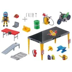 Playmobil - Stuntshow Tienda Taller - 70552 8 Playmobil - Stuntshow Tienda Taller - 70552 -Playmobil Ventas medias 1295