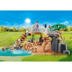 Playmobil - Recinto Exterior De Leones - 70343 -Playmobil Ventas medias 1301