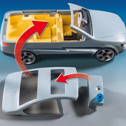 Playmobil - Coche Civil De Las Fuerzas Especiales - 9361 6 Playmobil - Coche Civil De Las Fuerzas Especiales - 9361 - Imagen 4