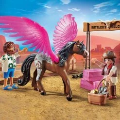 Playmobil - Marla, Del Y Caballo Con Alas Playmobil The Movie - 70074 -Playmobil Ventas medias 1379
