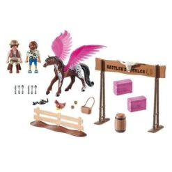 Playmobil - Marla, Del Y Caballo Con Alas Playmobil The Movie - 70074 -Playmobil Ventas medias 1380