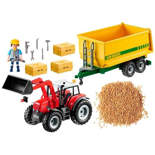 Playmobil - Tractor Con Remolque - 70131 5 Playmobil - Tractor Con Remolque - 70131 - Imagen 3