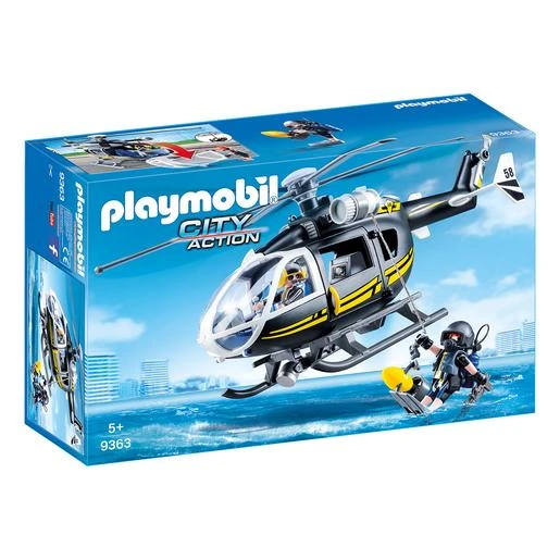 Playmobil - Helicóptero De Las Fuerzas Especiales - 9363 3 Playmobil - Helicóptero De Las Fuerzas Especiales - 9363