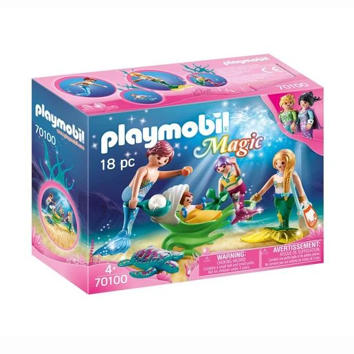 Playmobil - Familia Con Cochecito 70100 3 Playmobil - Familia Con Cochecito 70100
