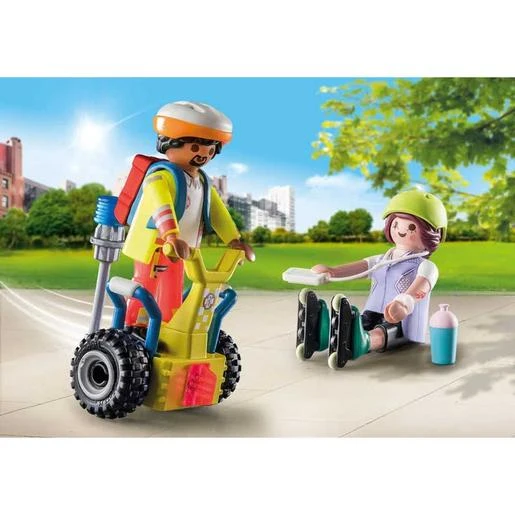 Playmobil - Pack Inicial De Rescate Con Balance Racer 5 Playmobil - Pack Inicial De Rescate Con Balance Racer - Imagen 3