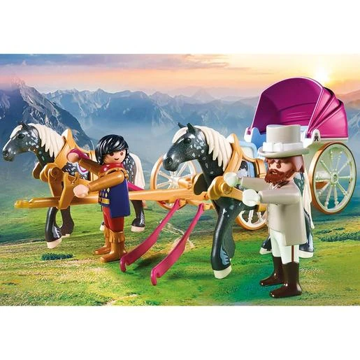 Playmobil - Carruaje Romántico Tirado Por Caballos 70449 7 Playmobil - Carruaje Romántico Tirado Por Caballos 70449 - Imagen 5