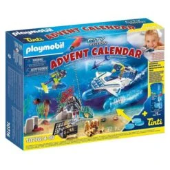 Playmobil - Calendario De Adviento Misión Policial De Buceo