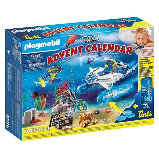 Playmobil - Calendario De Adviento Misión Policial De Buceo 3 Playmobil - Calendario De Adviento Misión Policial De Buceo