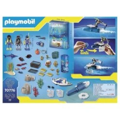 Playmobil - Calendario De Adviento Misión Policial De Buceo 7 Playmobil - Calendario De Adviento Misión Policial De Buceo -Playmobil Ventas medias 160