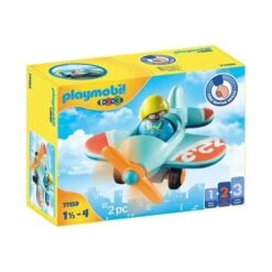 Leap Frog - Avión 1.2.3 De Playmobil ㅤ