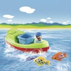 Playmobil - 1.2.3 Pescador Con Bote 70183 -Playmobil Ventas medias 1668