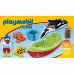 Playmobil - 1.2.3 Pescador Con Bote 70183 -Playmobil Ventas medias 1670