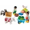 Playmobil - Granja De Animales Y Figuras 1.2.3: Juguetes Educativos Y De Motricidad ㅤ -Playmobil Ventas medias 1703