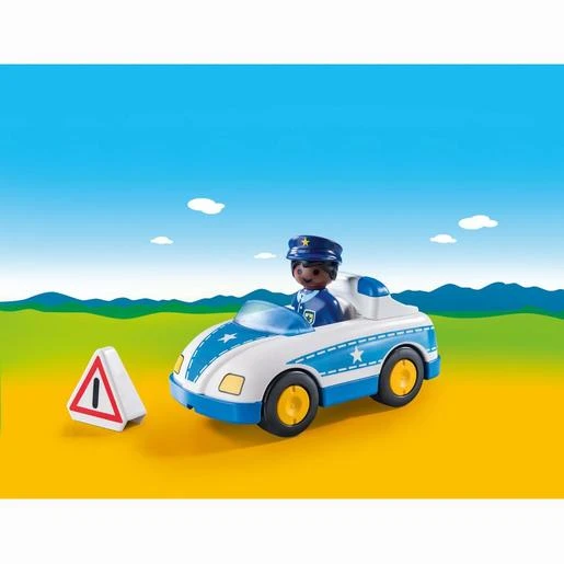 Playmobil - 1.2.3 Coche De Policía 4 Playmobil - 1.2.3 Coche De Policía - Imagen 2