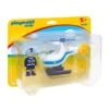 Playmobil 1.2.3 - Helicóptero De Policía - 9383