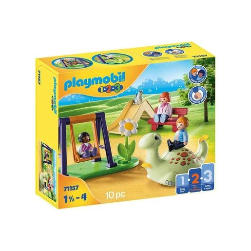 Playmobil - Parque Infantil Playmobil 1.2.3 Con Juguetes Educativos Y De Motricidad ㅤ 3 Playmobil - Parque Infantil Playmobil 1.2.3 Con Juguetes Educativos Y De Motricidad ㅤ