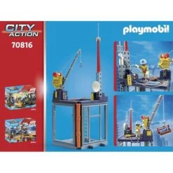 Playmobil - Starter Pack Construcción Con Grúa 70816 -Playmobil Ventas medias 279