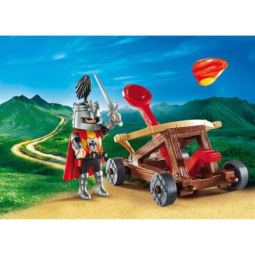 Playmobil - Maletín Catapulta De Caballero - 9106 4 Playmobil - Maletín Catapulta De Caballero - 9106 - Imagen 2