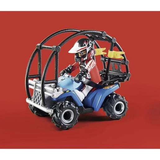 Playmobil - Starter Pack Stuntshow Quad Con Rampa De Fuego 70820 8 Playmobil - Starter Pack Stuntshow Quad Con Rampa De Fuego 70820 - Imagen 6