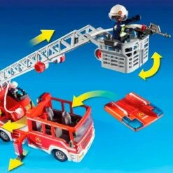 Playmobil - Camión De Bomberos Con Escalera - 9463 -Playmobil Ventas medias 35