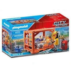 Playmobil - Fabricante De Contenedores 70774