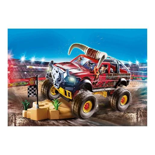 Playmobil - Stuntshow Monster Truck Horned - 70549 6 Playmobil - Stuntshow Monster Truck Horned - 70549 - Imagen 4