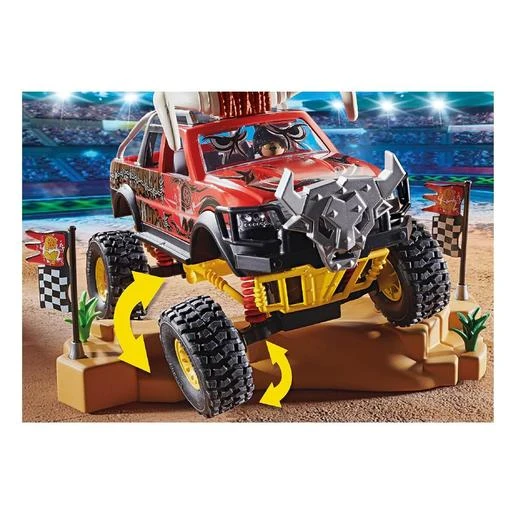 Playmobil - Stuntshow Monster Truck Horned - 70549 8 Playmobil - Stuntshow Monster Truck Horned - 70549 - Imagen 6