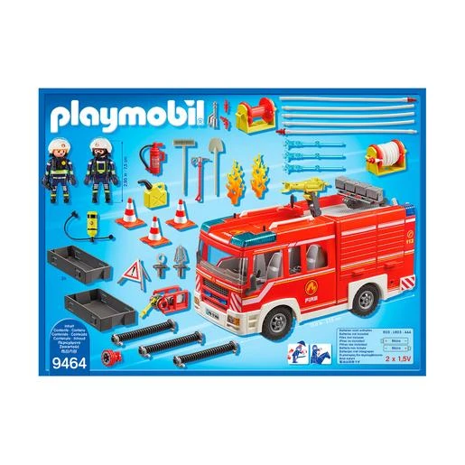 Playmobil - Camión De Bomberos - 9464 4 Playmobil - Camión De Bomberos - 9464 - Imagen 2