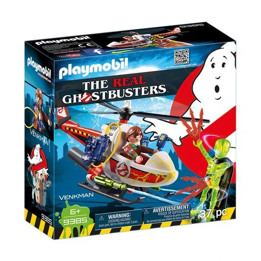 Playmobil - Cazafantasmas Venkman Con Helicóptero - 9385 3 Playmobil - Cazafantasmas Venkman Con Helicóptero - 9385